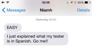 Niamh text